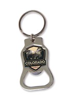 CO Bears Emblem Bottle Opener Key Ring