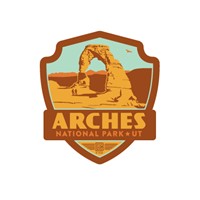 Arches NP Emblem Magnet