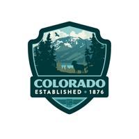 CO It's Our Nature Emblem Sticker