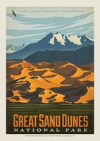 Great Sand Dunes Postcard