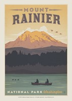 Mt. Rainier Postcard