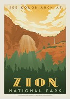 Zion Kolob Postcard