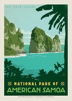 NP of American Samoa Postcard