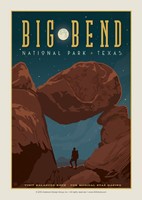 Big Bend NP Balanced Rock Postcard
