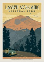 Lassen Volcanic Postcard