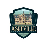 Asheville NC Biltmore Estate Emblem Sticker