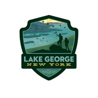 Lake George NY Emblem Sticker