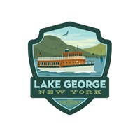Lake George Boats Emblem Sticker