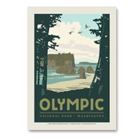 Olympic National Park Vert Sticker