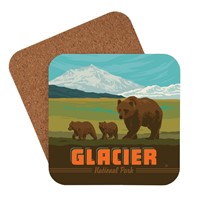 Glacier National Park Bear Family Coaster