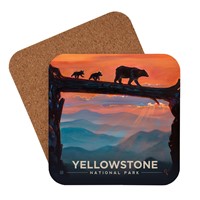 Yellowstone National Park Bear Crossing Coaster