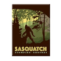 Sasquatch Stomping Grounds Magnet