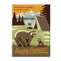 Happy Campers Magnet