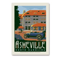 Asheville North Carolina Vert Sticker