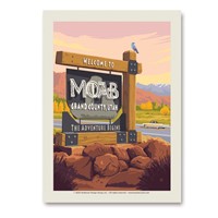 Moab Utah Vertical Sticker