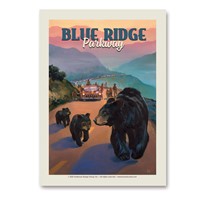 Blue Ridge Mountains Vertical Sticker