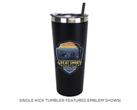 GSMNP Back Country Camping Emblem Tumbler - 22 oz