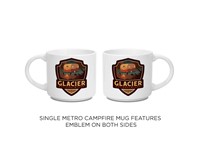 Glacier NP is for Nature Lovers Emblem Metro Mug