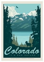 Colorado - It's Our Nature - Single Magnet