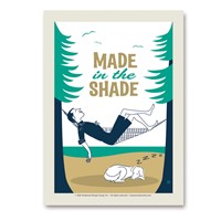 Lake Made in the Shade Vertical Sticker