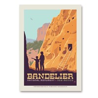 Bandelier National Monument Vertical Sticker