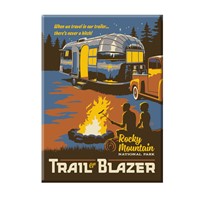 Rocky Mountain NP Trailer Blazer Magnet