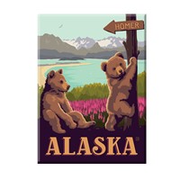 Alaska Homer Magnet