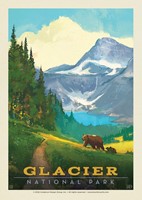 Glacier NP Indian Pass Postcard