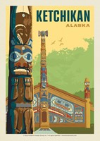Alaska Ketchikan Postcard