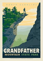 Grandfather Mountain State Park Postcard