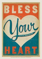 Bless Your Heart Postcard