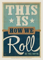 How We Roll Postcard