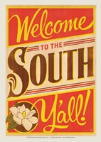 Welcome to the South Postcard