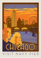 Chicago Navy Pier Postcard