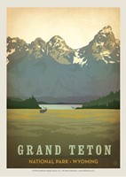 Grand Teton Postcard