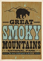 Great Smoky Print Shop Postcard
