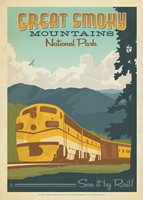 Great Smoky Train Postcard