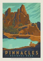 Pinnacles Postcard