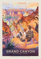 Grand Canyon Vista Postcard