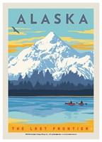 Alaska Wrangell Kayaks Postcard