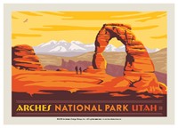 Arches NP Horizontal Postcard