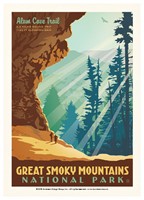 Great Smoky Alum Cave Postcard