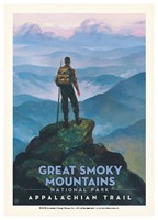 Great Smoky Appalachian Trail Postcard