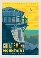 Great Smoky Cammerer Tower Postcard