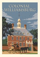 Colonial Williamsburg Governor's Palace Postcard