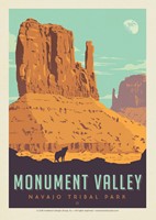 Monument Valley Navajo Tribal Park Postcard