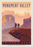 Monument Valley AZ/UT Postcard