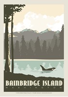 WA, Bainbridge Island Outdoors Postcard