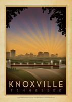 Knoxville Skyline Postcard