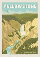 Yellowstone Grand Canyon of the Yellowstone Postcard